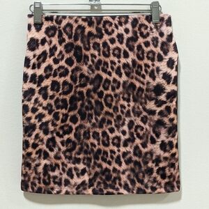 Express Women's Animal Print Mini Skirt Size XS